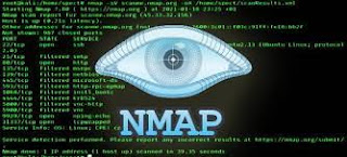 Nmap tool for network scanning