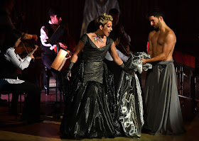 Joyce DiDonato, Manuel Palazzo & Il Pomo Doro in In War & Peace at the Barbican. Photo credit is Mark Allan/Barbican