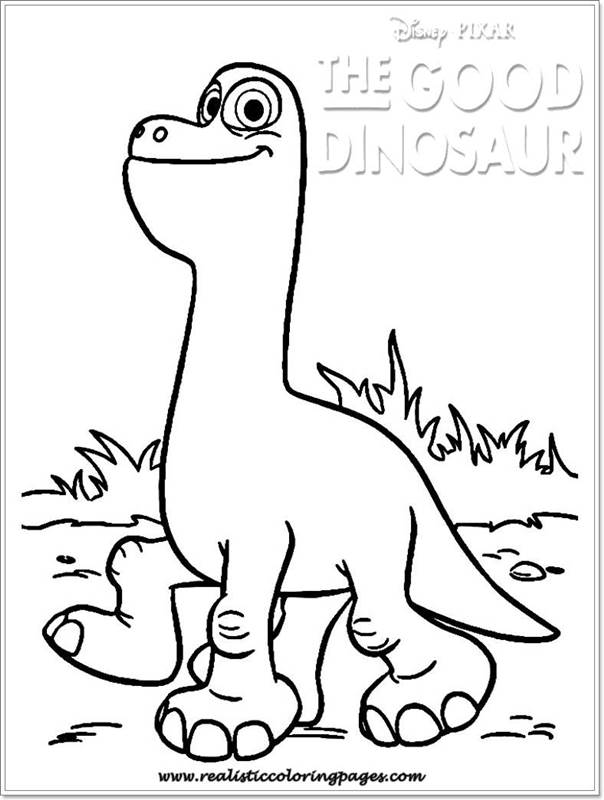 Download Free Printable Good Dinosaur Coloring Pages | Realistic ...