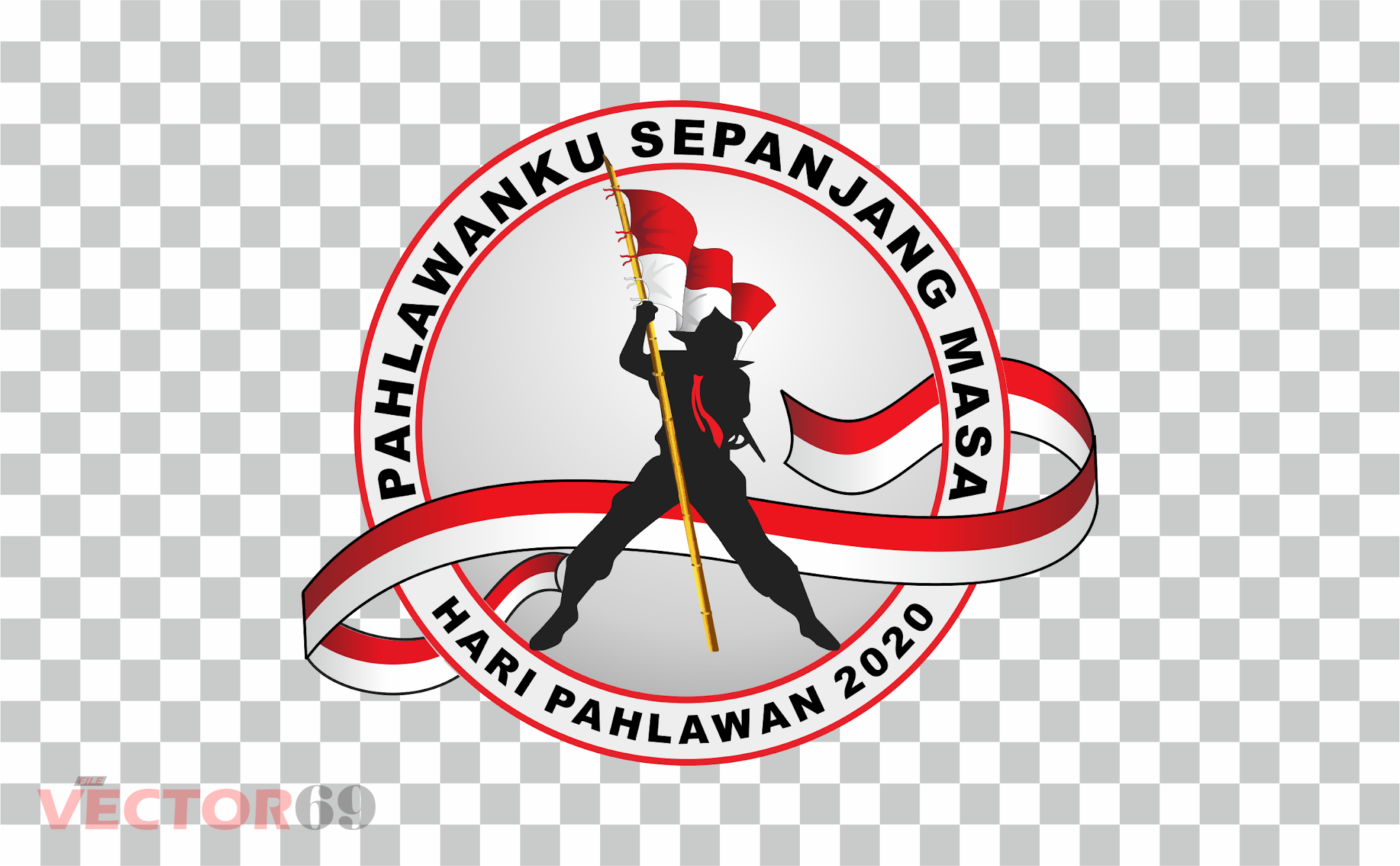 Hari Pahlawan 2020 Logo - Download Vector File PNG (Portable Network Graphics)