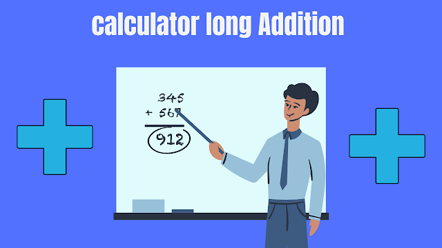 Calculator long Addition image