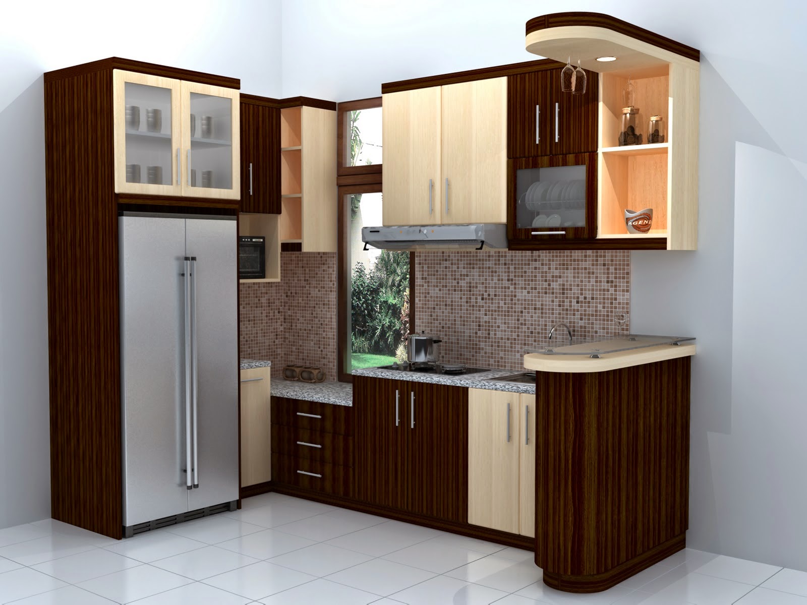  Desain  Dapur  dari  Kayu  Desain  Properti Indonesia