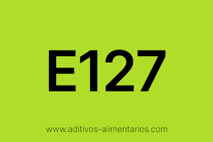 Aditivo Alimentario - E127 - Eritrosina