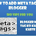 Meta Description For Blogger | SEO Meta Content | SEO Tricks