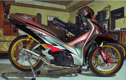 Modifikasi Motor Honda Supra X 125