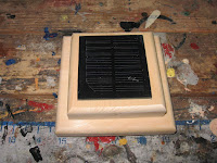 Test fit with solar panel