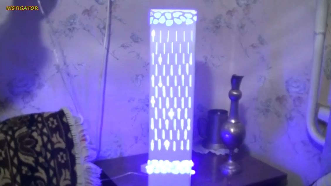 Membuat Lampu Hias Ukir dari Pipa PVC Bekas CaraTekno
