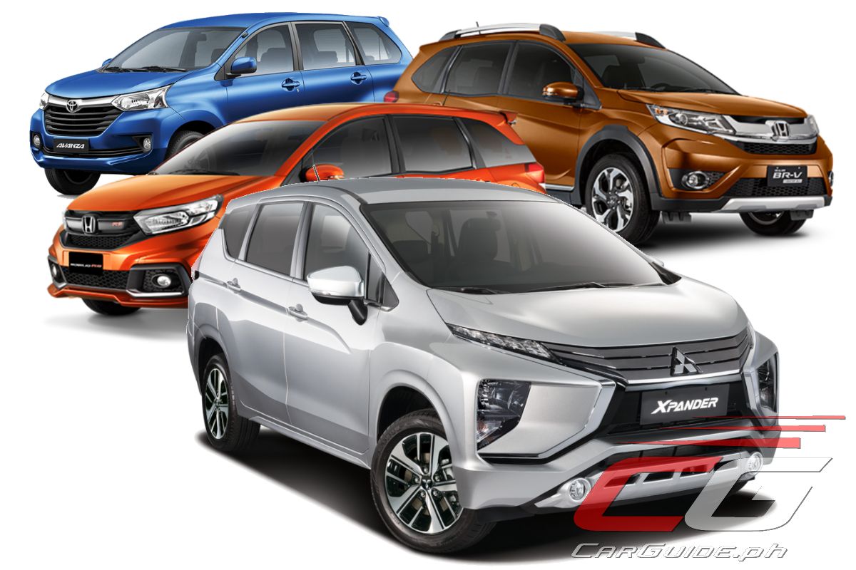 2021 Mitsubishi Xpander  vs Honda Mobilio  vs Honda BR V vs 