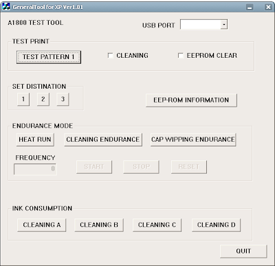 How to Reset canon i320