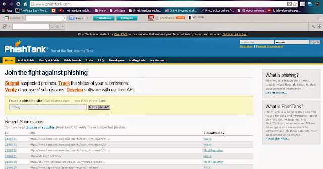 phishtankwebpage