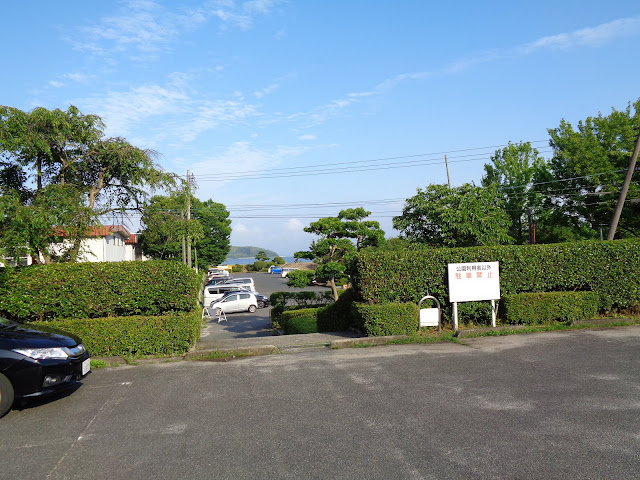 湊山公園の駐車場