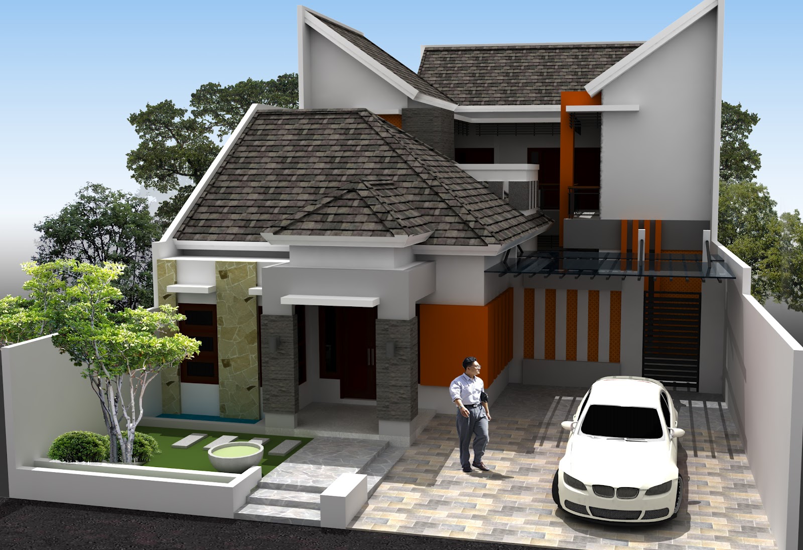 Desain Rumah Tinggal Minimalis Modern 2014  Rumah Minimalis