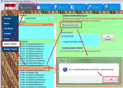 Cara Import Excel BIOS UN