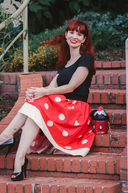 Unique Vintage Minnie Mouse Disney Skirt