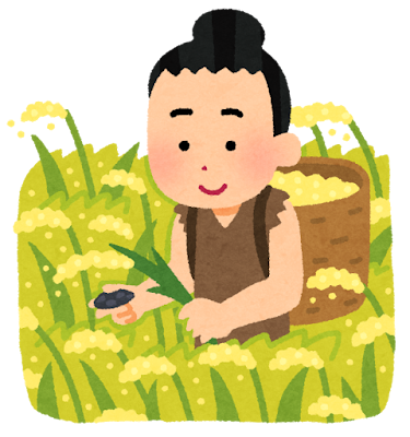 稲作のイラスト