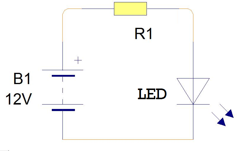 Cara Mudah Menghitung Resistor Untuk LED Untuk Rangkaian