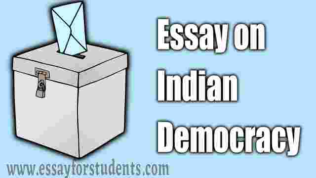 Indian Democracy voting balate image