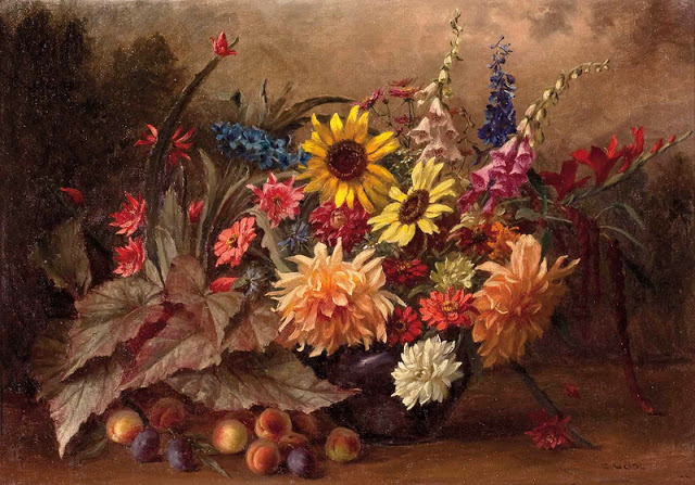 Floral Still Life Painter - Camilla Göbl-Wahl