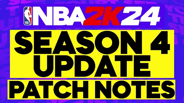 NBA 2K24 Season 4 Update January 8, 2024 (Patch Notes)