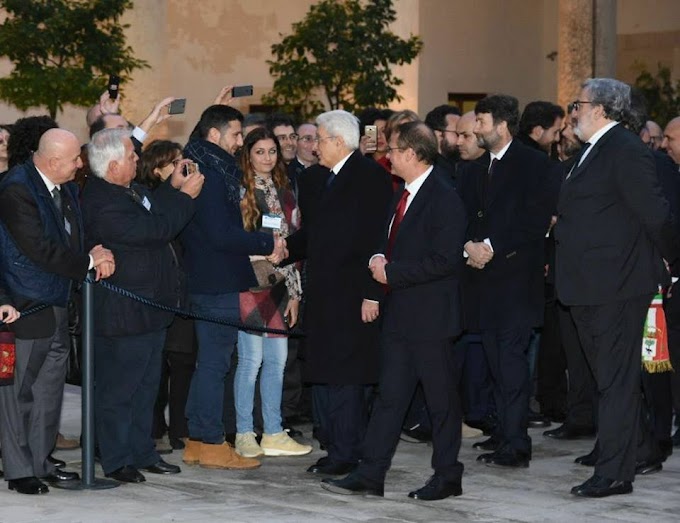 Il Presidente Mattarella in visita all’Università di Lecce