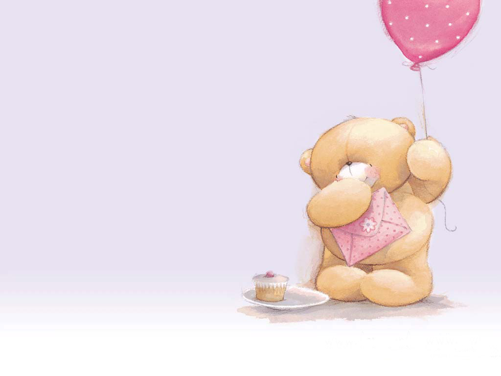 baby bear cartoon wallpaper