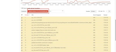 Cara Menghapus URL Crawl Eror di Search Console Webmaster Tools