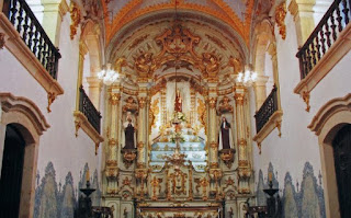 Interior da Igreja Nossa Senhora do Carmo