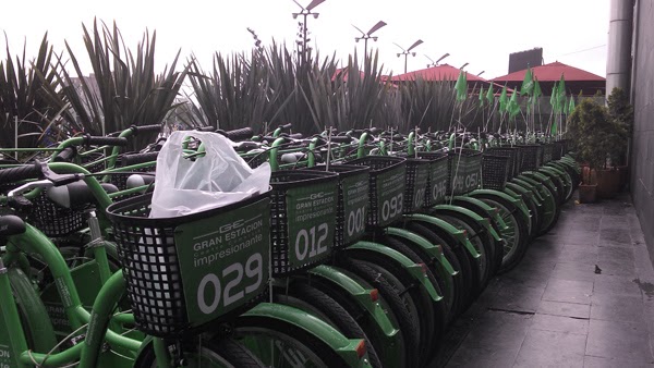 100 BICICLETAS DISPONIBLES EN EL DÍA SIN CARRO