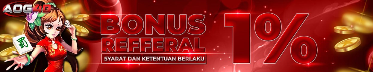 BONUS REFFERAL UP TO 1%