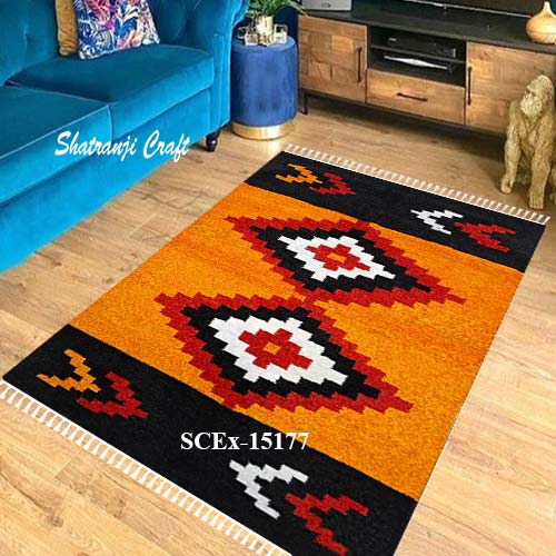 Satranji exclusive design (3'x5' feet) floormat karupannya rug in Rangpur শতরঞ্জি ডিজাইন SCEx-15177