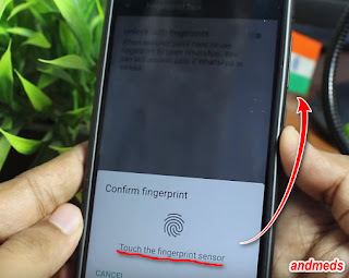 How to Lock Whatsapp with Fingerprint in Smartphone