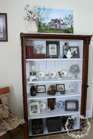 Farmhouse Style Guest Room Cupboard