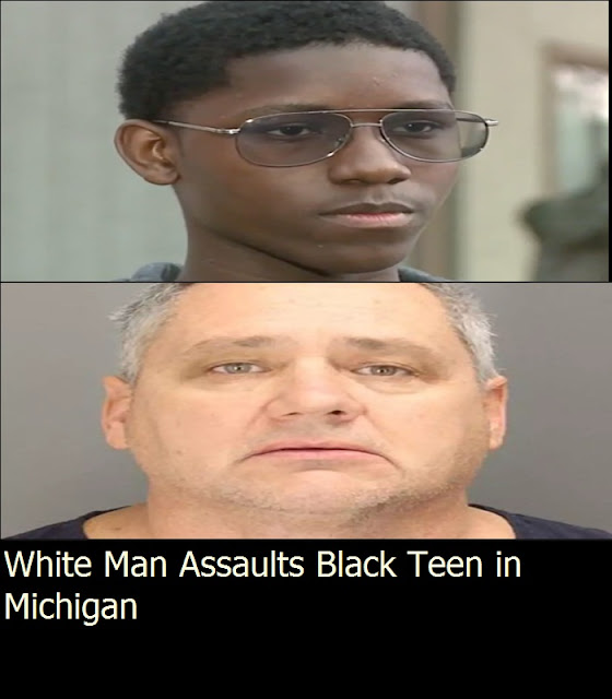 white man,black teen, assault, shotgun, michigan