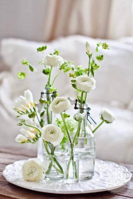 reciclar vidros como vasos para flores