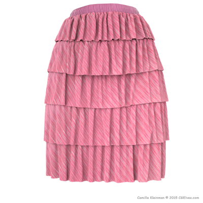 Marvelous Designer Skirt from CGElves Marvelous Designer Clo3d 5 Course