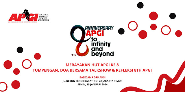 8th APGI to Infinity and beyond