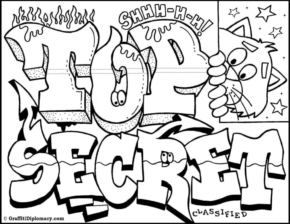 So be creative is in making graffiti font and letter alphabets graffiti