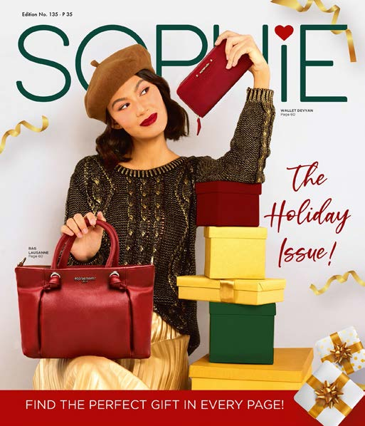 catalog, catalogue, sophie, sophie paris, sophie martin, fashion, holiday gift, perfect gift, the holiday issue, sistersel, online shopping, bags, bags and purse, tas sophie paris, sale, on sale