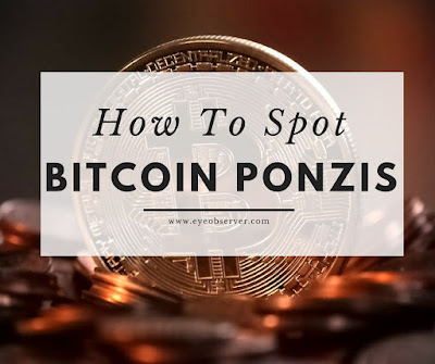 How to spot a bitcoin ponzi