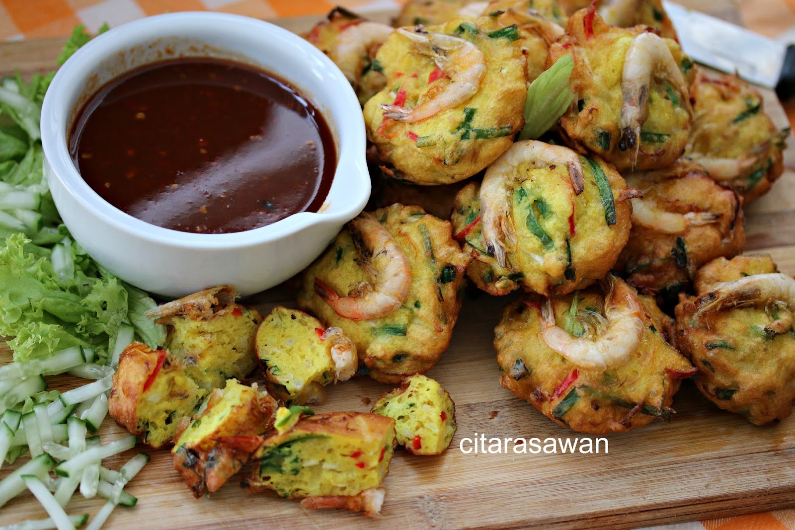 Cucur Udang Rangup ~ Resepi Terbaik