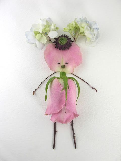 cute flowers petal artwork