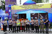 Cek Kesiapan, Propam Mabes Polri Kunjungi Pos Pengamanan Lebaran Di Kabupaten Tasikmalaya.