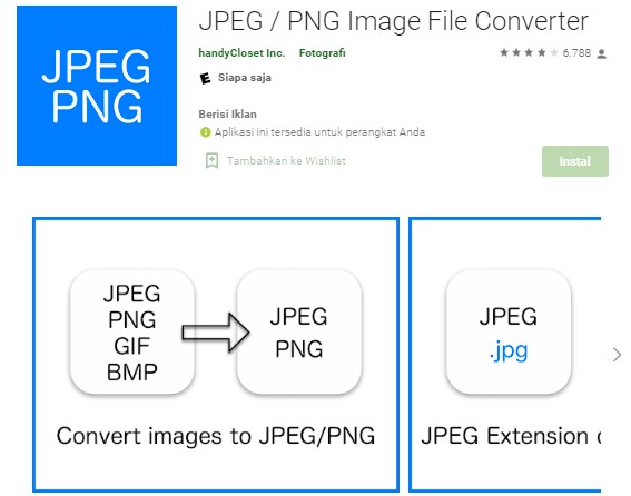 Cara Merubah Format JPG ke PNG di Android