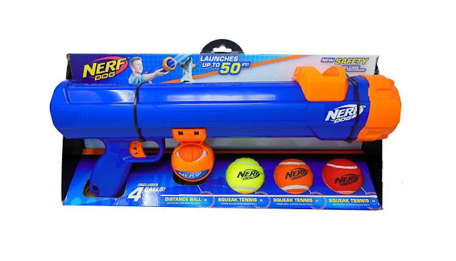 The best game for dogs : NERF Dog Ball Launcher 