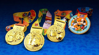 Hong Kong Disneyland 10K Weekend 2019 médailles