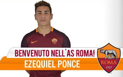 Ezequiel Ponce - AS ROMA Wallpapers