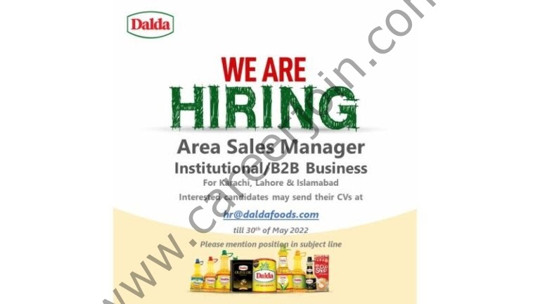 Jobs in Dalda Foods Ltd