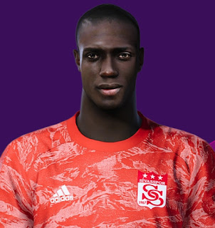 PES 2021 Faces Mamadou Samassa by Korneev