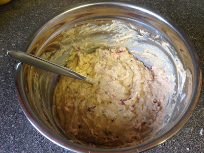 Cranberry Orange muffin mixture