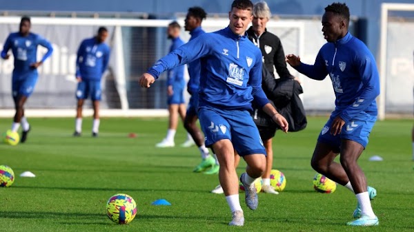 Málaga, 27 futbolistas en el entrenamiento de hoy